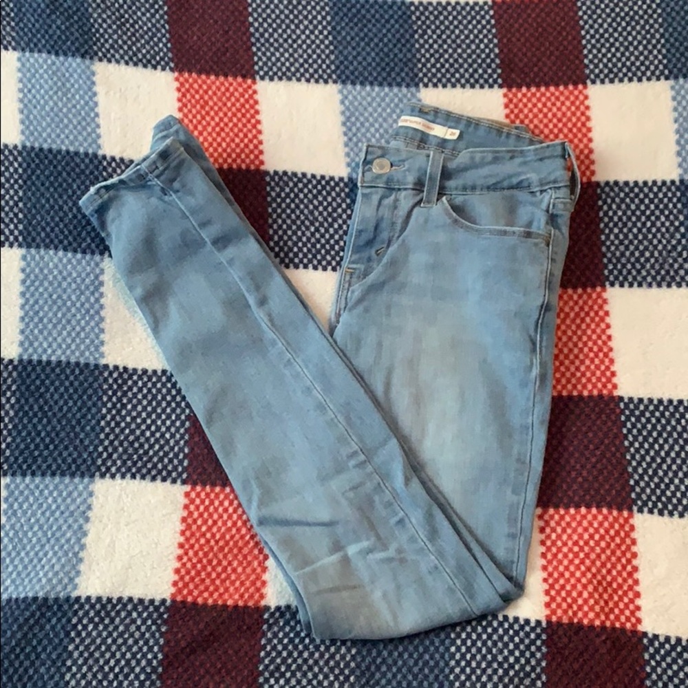 Levi 535 super skinny jeans